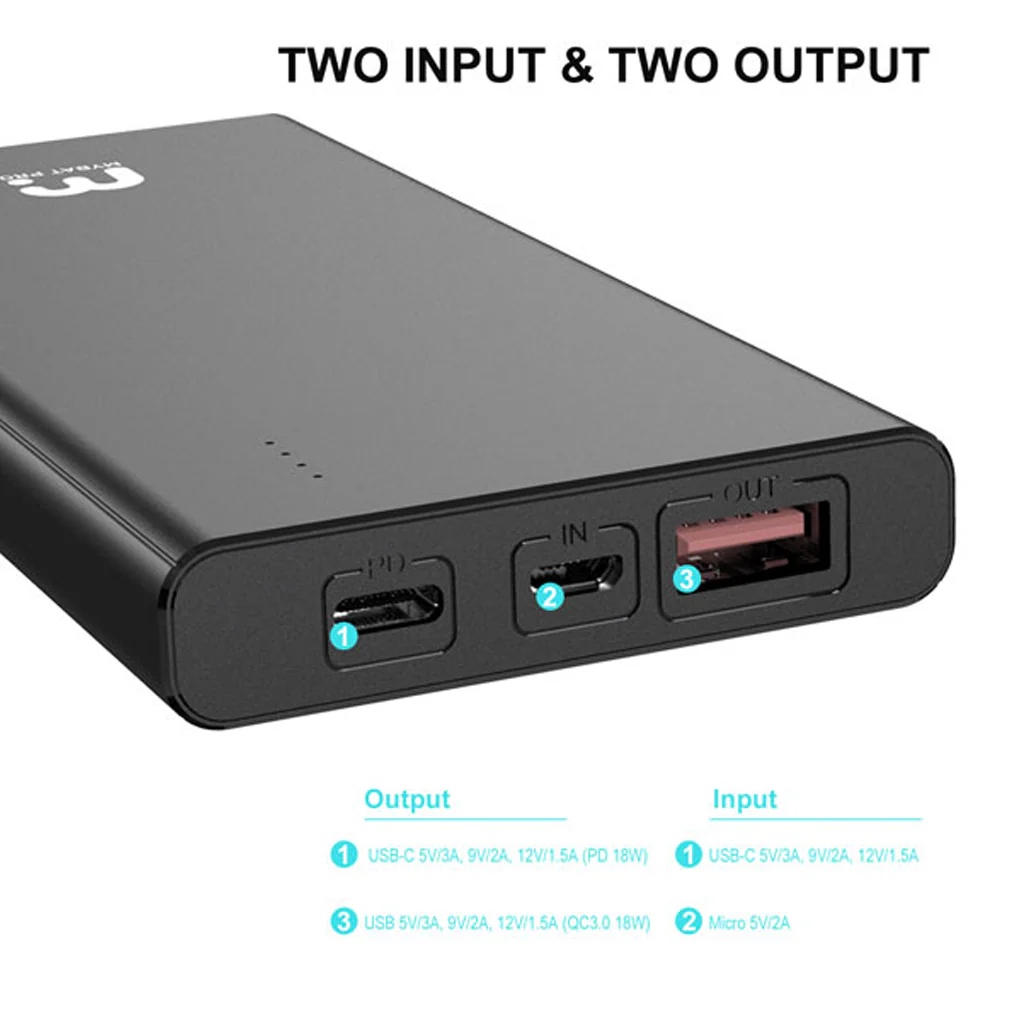 10000mAh Portable Power Bank - Image 5
