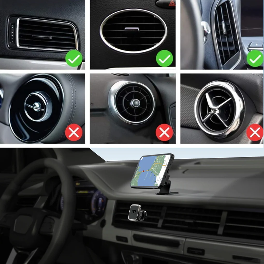 3-in-1 Magnetic Phone Car Mount - Image 6